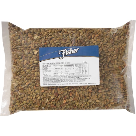 Fisher Fisher Roasted Sea Salt Pepitas 5lbs 80594